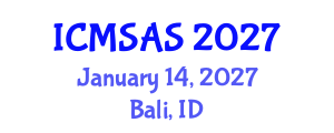 International Conference on Mobile Systems, Applications and Services (ICMSAS) January 14, 2027 - Bali, Indonesia International Conference on Mobile Systems, Applications and Services (ICMSAS) January 14, 2027 - Bali, Indonesia