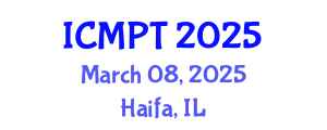 International Conference on Modalities in Physical Therapy (ICMPT) March 08, 2025 - Haifa, Israel