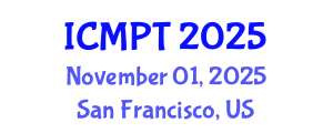 International Conference on Modalities in Physical Therapy (ICMPT) November 01, 2025 - San Francisco, United States