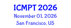 International Conference on Modalities in Physical Therapy (ICMPT) November 01, 2026 - San Francisco, United States