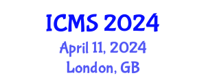 International Conference on Modeling and Simulation (ICMS) April 11, 2024 - London, United Kingdom