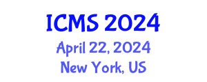 International Conference on Modeling and Simulation (ICMS) April 22, 2024 - New York, United States