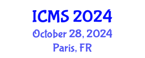 International Conference on Modeling and Simulation (ICMS) October 28, 2024 - Paris, France