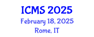 International Conference on Modeling and Simulation (ICMS) February 18, 2025 - Rome, Italy
