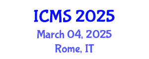 International Conference on Modeling and Simulation (ICMS) March 04, 2025 - Rome, Italy