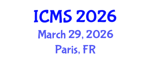 International Conference on Modeling and Simulation (ICMS) March 29, 2026 - Paris, France