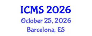 International Conference on Modeling and Simulation (ICMS) October 25, 2026 - Barcelona, Spain