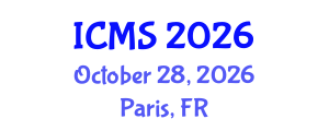 International Conference on Modeling and Simulation (ICMS) October 28, 2026 - Paris, France