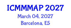 International Conference on Modelling, Monitoring and Management of Air Pollution (ICMMMAP) March 04, 2027 - Barcelona, Spain