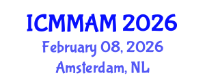 International Conference on Modern Medicine and Alternative Medicine (ICMMAM) February 08, 2026 - Amsterdam, Netherlands