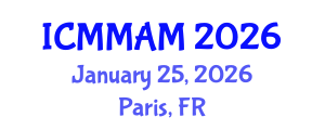 International Conference on Modern Medicine and Alternative Medicine (ICMMAM) January 25, 2026 - Paris, France