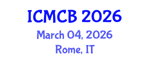 International Conference on Molecular Chemistry and Biochemistry (ICMCB) March 04, 2026 - Rome, Italy