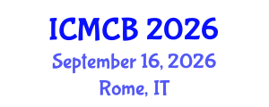 International Conference on Molecular Chemistry and Biochemistry (ICMCB) September 16, 2026 - Rome, Italy