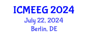 International Conference on Molecular Ecology and Evolutionary Genetics (ICMEEG) July 22, 2024 - Berlin, Germany