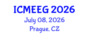 International Conference on Molecular Ecology and Evolutionary Genetics (ICMEEG) July 08, 2026 - Prague, Czechia