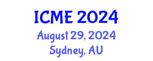 International Conference on Molecular Ecology (ICME) August 29, 2024 - Sydney, Australia
