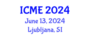 International Conference on Molecular Ecology (ICME) June 13, 2024 - Ljubljana, Slovenia