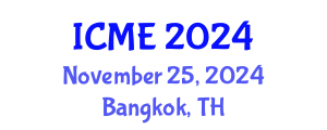 International Conference on Molecular Ecology (ICME) November 25, 2024 - Bangkok, Thailand