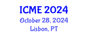 International Conference on Molecular Ecology (ICME) October 28, 2024 - Lisbon, Portugal