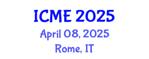 International Conference on Molecular Ecology (ICME) April 08, 2025 - Rome, Italy