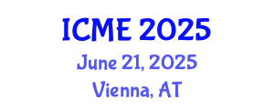 International Conference on Molecular Ecology (ICME) June 21, 2025 - Vienna, Austria