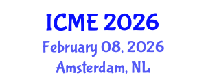International Conference on Molecular Ecology (ICME) February 08, 2026 - Amsterdam, Netherlands