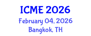 International Conference on Molecular Ecology (ICME) February 04, 2026 - Bangkok, Thailand