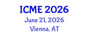 International Conference on Molecular Ecology (ICME) June 21, 2026 - Vienna, Austria