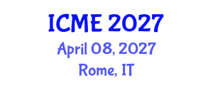International Conference on Molecular Ecology (ICME) April 08, 2027 - Rome, Italy International Conference on Molecular Ecology (ICME) April 08, 2027 - Rome, Italy