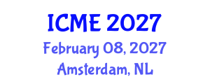 International Conference on Molecular Ecology (ICME) February 08, 2027 - Amsterdam, Netherlands International Conference on Molecular Ecology (ICME) February 08, 2027 - Amsterdam, Netherlands