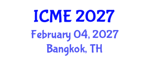 International Conference on Molecular Ecology (ICME) February 04, 2027 - Bangkok, Thailand International Conference on Molecular Ecology (ICME) February 04, 2027 - Bangkok, Thailand