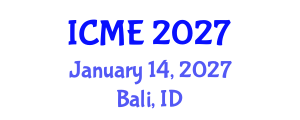 International Conference on Molecular Ecology (ICME) January 14, 2027 - Bali, Indonesia International Conference on Molecular Ecology (ICME) January 14, 2027 - Bali, Indonesia
