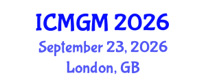 International Conference on Molecular Genetics and Microbiology (ICMGM) September 23, 2026 - London, United Kingdom