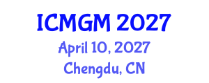International Conference on Molecular Genetics and Microbiology (ICMGM) April 10, 2027 - Chengdu, China International Conference on Molecular Genetics and Microbiology (ICMGM) April 10, 2027 - Chengdu, China