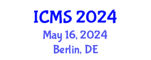 International Conference on Molecular Spectroscopy (ICMS) May 16, 2024 - Berlin, Germany