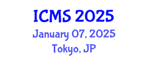 International Conference on Molecular Spectroscopy (ICMS) January 07, 2025 - Tokyo, Japan
