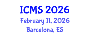International Conference on Molecular Spectroscopy (ICMS) February 11, 2026 - Barcelona, Spain