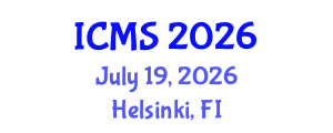 International Conference on Molecular Spectroscopy (ICMS) July 19, 2026 - Helsinki, Finland