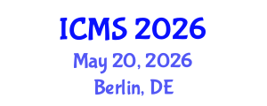 International Conference on Molecular Spectroscopy (ICMS) May 20, 2026 - Berlin, Germany