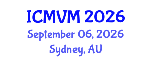 International Conference on Molecular Virology and Microbiology (ICMVM) September 06, 2026 - Sydney, Australia