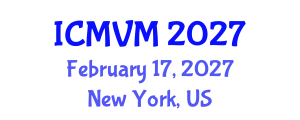 International Conference on Molecular Virology and Microbiology (ICMVM) February 17, 2027 - New York, United States International Conference on Molecular Virology and Microbiology (ICMVM) February 17, 2027 - New York, United States