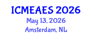 International Conference on Moral Education and Advanced Education Systems (ICMEAES) May 13, 2026 - Amsterdam, Netherlands