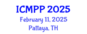 International Conference on Moral Psychology and Personality (ICMPP) February 11, 2025 - Pattaya, Thailand
