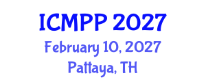 International Conference on Moral Psychology and Personality (ICMPP) February 10, 2027 - Pattaya, Thailand International Conference on Moral Psychology and Personality (ICMPP) February 10, 2027 - Pattaya, Thailand