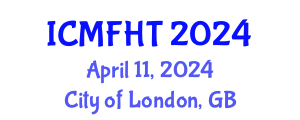 International Conference on Multiphase Flow and Heat Transfer (ICMFHT) April 11, 2024 - City of London, United Kingdom