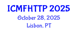 International Conference on Multiphase Flow, Heat Transfer and Transfer Phenomenon (ICMFHTTP) October 28, 2025 - Lisbon, Portugal