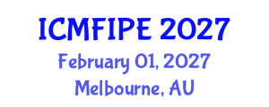 International Conference on Multiphase Flow in Industrial Plant Engineering (ICMFIPE) February 01, 2027 - Melbourne, Australia International Conference on Multiphase Flow in Industrial Plant Engineering (ICMFIPE) February 01, 2027 - Melbourne, Australia