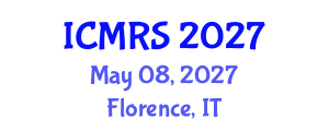 International Conference on Municipal Regeneration and Sustainability (ICMRS) May 08, 2027 - Florence, Italy International Conference on Municipal Regeneration and Sustainability (ICMRS) May 08, 2027 - Florence, Italy