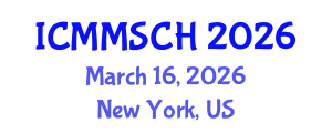 International Conference on Museology, Museum Studies and Cultural Heritage (ICMMSCH) March 16, 2026 - New York, United States International Conference on Museology, Museum Studies and Cultural Heritage (ICMMSCH) March 16, 2026 - New York, United States