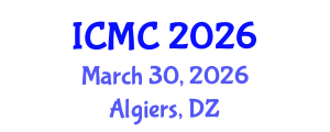 International Conference on Music and Consciousness (ICMC) March 30, 2026 - Algiers, Algeria International Conference on Music and Consciousness (ICMC) March 30, 2026 - Algiers, Algeria